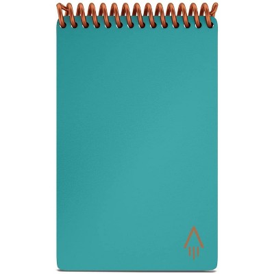 Rocketbook EVR-M-K-CCE Everlast Mini Smart Reusable Notebook, Light Blue
