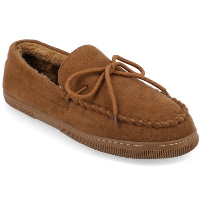 Vance Co. Mens Moccasin Slipper
