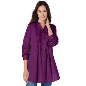 Woman Within Perfect Pintuck Tunic - 1 of 4