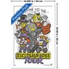 Trends International Netflix The Electric State - Exclusion Zone Tour By DJ Javier Framed Wall Poster Prints White Framed Version 14.725" x 22.375" - 3 of 4