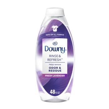 Downy Rinse & Refresh Laundry Odor Remover And Fabric Softener - Fresh Lavender - 48 fl oz