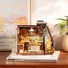 ROBOTIME 3D Puzzles Baking Kitchen DIY Miniature Dollhouse Wooden Toy, Decorative Toys, Holiday Gifts for Adult Child, Multicolored, 5.9"*8.66"*7.28" - 2 of 4