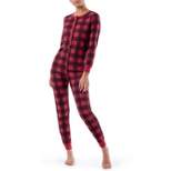 Fruit of the Loom Women's and Plus Waffle Thermal Union Suit