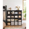 SONGMICS DIY Cube Storage Organizer Shelf Cabinet Bookshelf Bookcase - 2 of 4