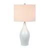 Hudson and Canal 28.25" Tall Porcela Table Lamp with Fabric Shade - 4 of 4