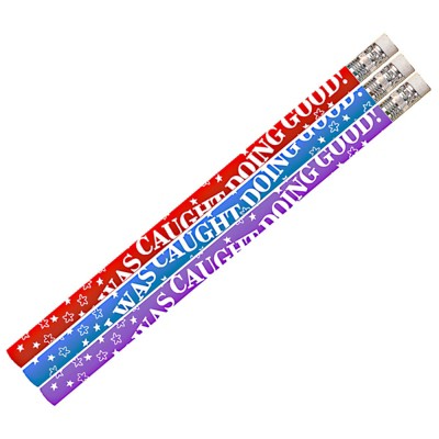 Musgrave Pencil Company I Was Caught Doing Good Pencil, Pack of 12/10 Packs