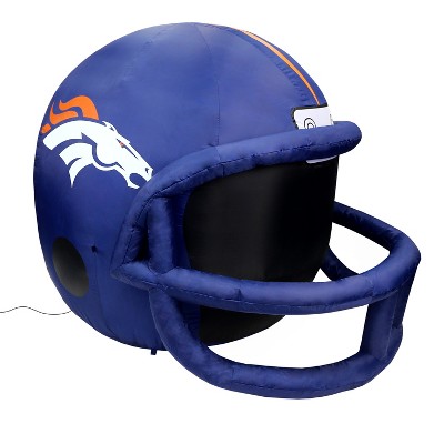 Fabrique NFL DENVER BRONCOS Team Inflatable Helmet   4 ft., 4 ft Tall, Blue
