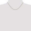 Black Bow Jewelry 0.9mm 14k Yellow Gold Classic Box Chain Necklace - 2 of 4