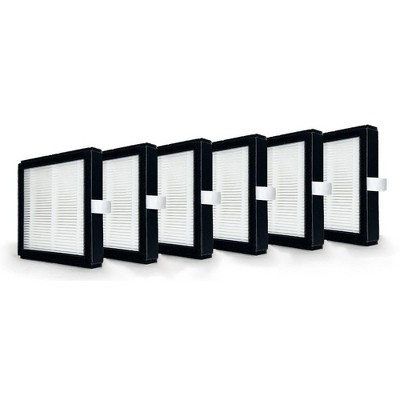 Nispira DH02 True HEPA Filter Replacement for Tenergy Sorbi Air Purifier Dehumidifier/Afloia AQ8 Q8 / Honati/Hysure Q7 6 Packs