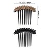Unique Bargains Women's Portable Hair Insert Comb 1 Pc - 2 of 3