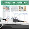 Vipbear Firm Mattress Topper 3 Inch with Ice Silk Cover,Cooling Gel+Bamboo High Density Memory Foam Mattress Toppers for Pain Relief CertiPUR-US - 4 of 4