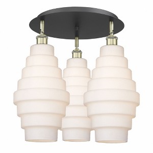 Cascade - 3 Light Flush Mount In Industrial Style-17.5 Inches Tall and 19.75 Inches Wide - 1 of 1