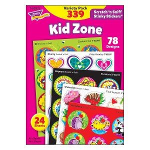 TREND Kid Zone Stinky Stickers® Variety Pack, 339 Count - 1 of 3
