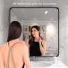 Vynxaria 36x36 Inch Black Aluminum Frame Bathroom Mirror - Stylish & Durable Design - 3 of 4
