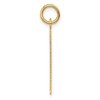 Black Bow Jewelry 14k Yellow Gold Friday Start Perpetual Calendar Charm or Pendant, 22mm - 2 of 4