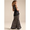 VENUS Womens Tiered Lace Gown - 2 of 4