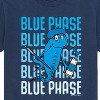 Men's - Dr. Seuss - Blue Phase Fish Short Sleeve Graphic T-Shirt - image 2 of 4