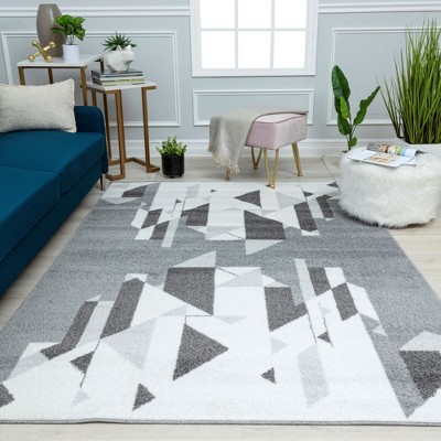 Mason Brooks Azalea AZ50B Contemporary Geometric Area Rug