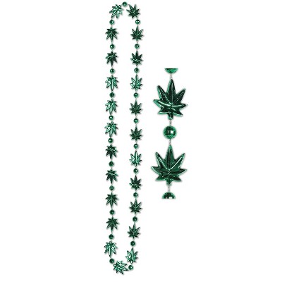 Beistle Weed Beads, 33", (24/Pkg) Multicolored
