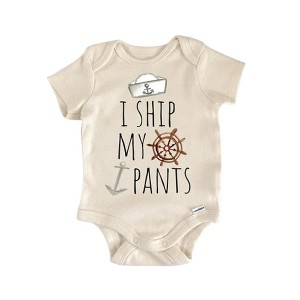 Nautical Summer Beach - Baby Boy Girl Clothes Infant Onesie® Funny Cute Newborn GS1 - 1 of 4