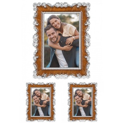 REGALWOVEN Luxury Glass Front Tabletop Multi-purpose Display Picture Frame