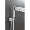 PAGED Triple Function Shower System Hand Held Shower Head with Self-contained Concealed Spout for Bathroom, Restroom - 4 of 4