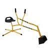 INFURNIC Nature Exploration Toys Kids Toy Excavator Riding Sand Dredger Interactive Play with Bucket Control, Yellow, 22"*18"*5" - 4 of 4