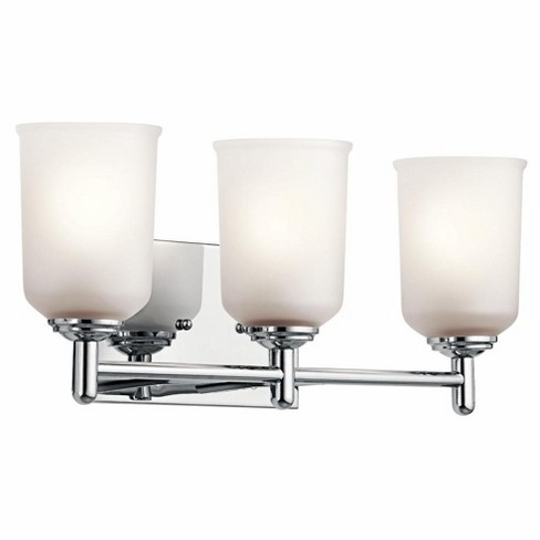 Kichler Lighting Shailene 3 - Light Vanity in  Chrome - image 1 of 3