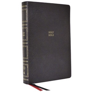 KJV Holy Bible: Paragraph-Style Large Print Thinline with 43,000 Cross References, Black Genuine Leather, Red Letter, Comfort Print (Thumb Indexed): - 1 of 1