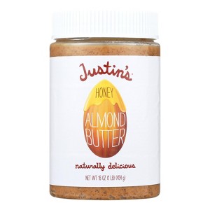 Justin's - Nut Butter - Almond Butter - Honey - Case of 6 - 16 oz - 1 of 3