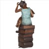 Design Toscano Book Loving Betty Reading Girl Bronze Garden Statue - 3 of 4