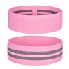 Yescom 3 Pack Resistance Loop Bands Set Workout Fitness Fabric Bands Gym Home Yoga - 4 of 4