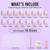 BTArtbox Press-On Nails - Vanilla Cream - M Almond - 32ct - 3 of 4