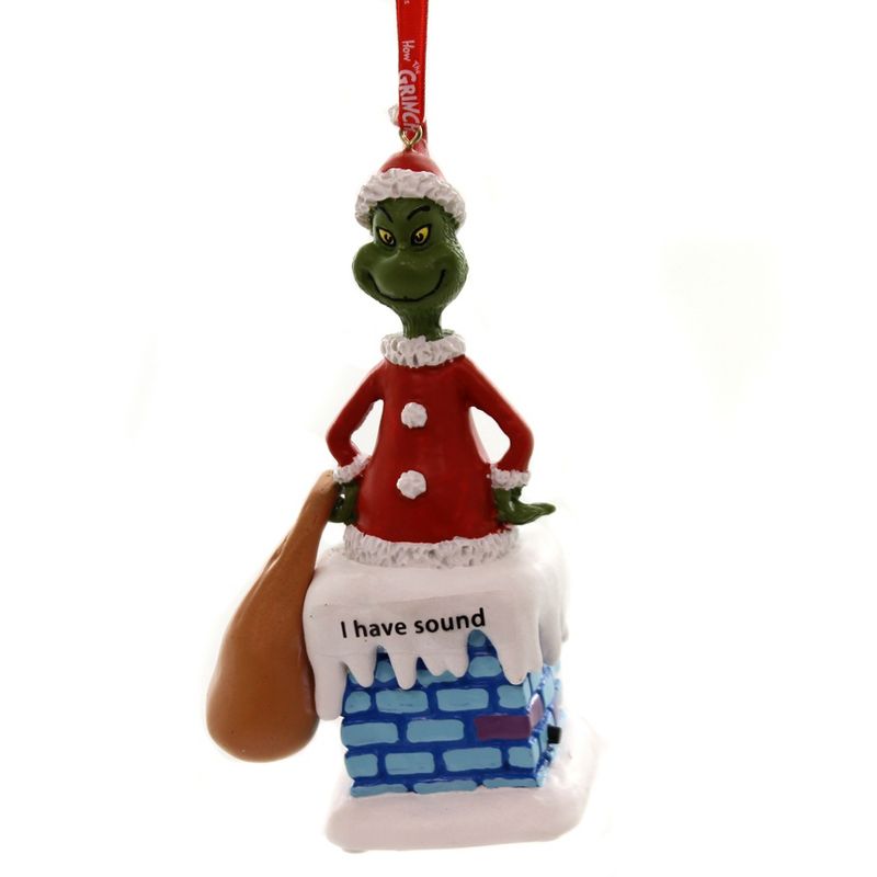 Department 56 4.5 Inch Into The Chimney Dr Seuss Story Telling Tree Ornaments, 1 of 4
