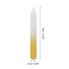 Unique Bargains Double-sided Glass Nail Files 5 Pcs - 4 of 4