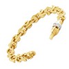 Pompeii3 Men's 14k Gold (55gram) or Platinum (86gram) 10mm Link Bracelet 8.5" - 2 of 4