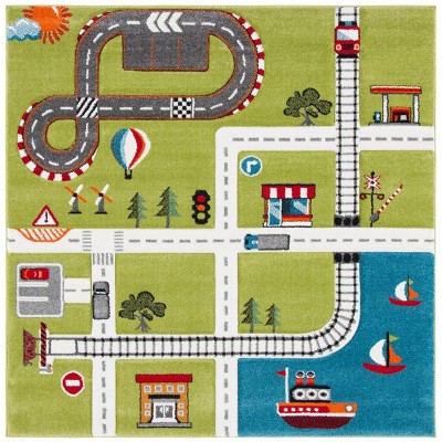 Carousel Kids CRK192 Loomed Indoor Rug - Safavieh