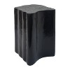 Grungis 2-in-1 Irregular End Tables for Patio,Small Split Design Accent Table for Outdoor and Indoor Use - 3 of 4