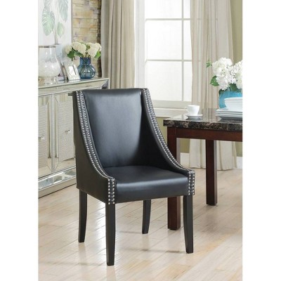 Set of 2 Hayes Dining Chair Black - Chic Home Design