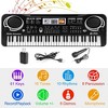 iMountek "61-Key Digital Electronic Keyboard with Microphone, Piano for Kids, Beginners & Adults Learning"Black - 3 of 4