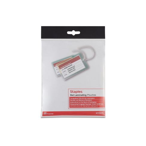 Laminated Bag Tags - TAG UP