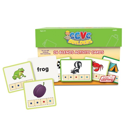 CVC & CCVC Educational Resource Word Building Activity Home Learning Phonics 