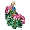 Old World Christmas 4.25 In Magnificent Hummingbird Spring Ornament Bird Flowers Tree Ornaments - 2 of 3
