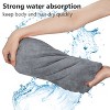 Tirrinia Adults Wearable Beach Towel, Surf Cape Changing Towel with Hood, Microfiber Wetsuit Changing Robe, Oversized - 2 of 4