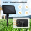 EAGLE PEAK Outdoor Solar Powered String Lights  G40 of Waterproof Patio Lights with 25 LED Shatterproof Bulbs (2 Spare), E12 Base - 3 of 4