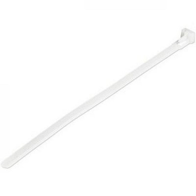 100pk 8in cable ties white nylon zip tie wraps ul taa