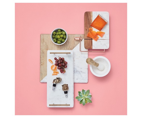 Marble & Wood Serveware Collection