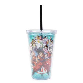 Dragon Ball Z Beer Can glass | Boho Coffee Glass 24 OZ