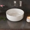 ALFI ABC907-W White 15Inch Round Above Mount Ceramic Sink - 2 of 4