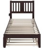 AFI Furnishings Tahoe Platform Bed T with T Trundle ES - 2 of 4